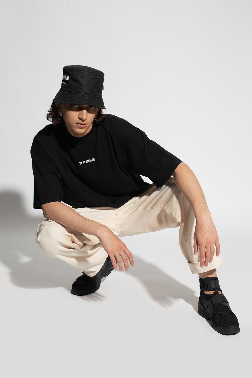 スニーカー Comme des GarCons Homme Plus x Air Carnivore BLACK WHITE Nike x Comme des Garçons Air Carnivore is Launching May 1